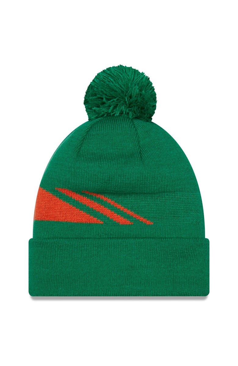 New Era Men's New Era Green Ireland National Team Sport Cuffed Knit Hat with Pom, Alternate, color, Green