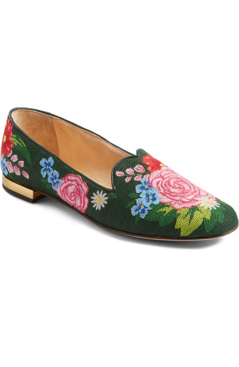 Charlotte Olympia Rose Garden Loafer, Main, color,