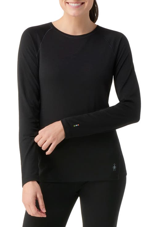 Merino Wool Base Layer Crew Top