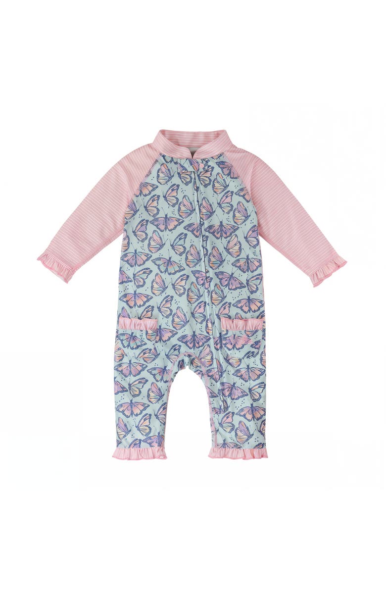 UV Skinz Sun & Swim Suit, Main, color, Sweet Butterflies