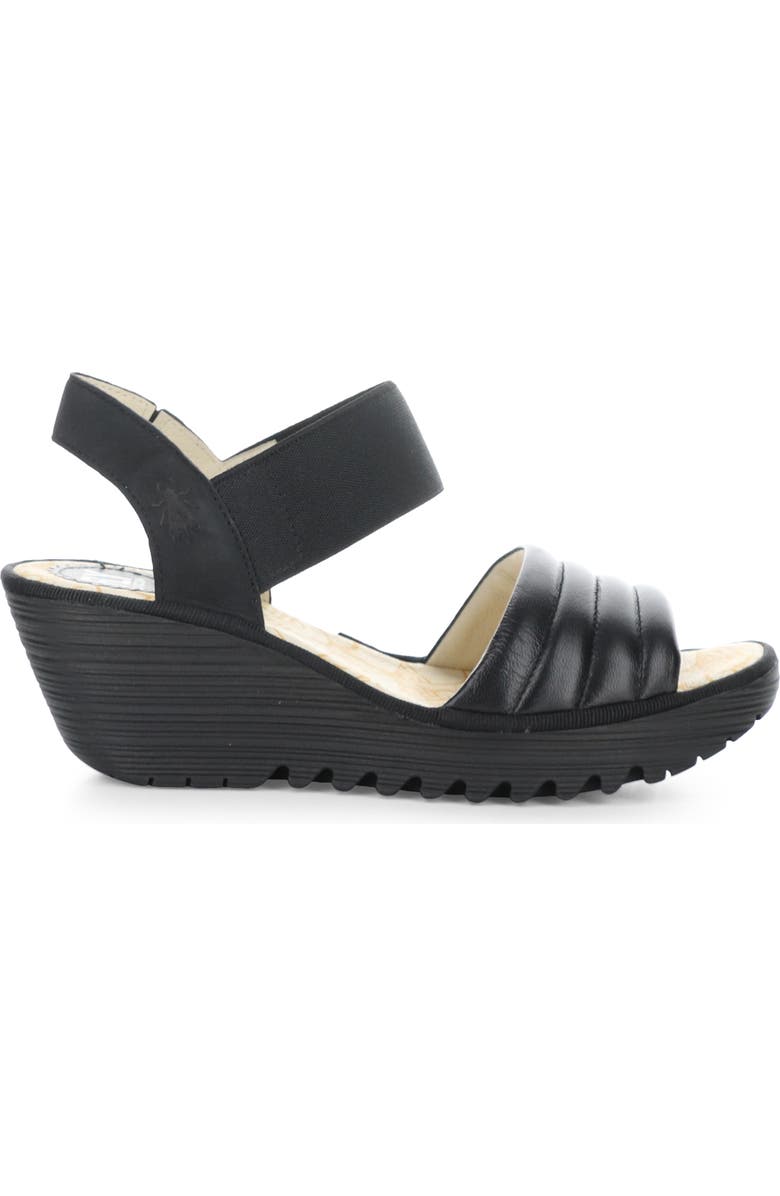 Fly London Yiko Platform Wedge Sandal, Alternate, color,