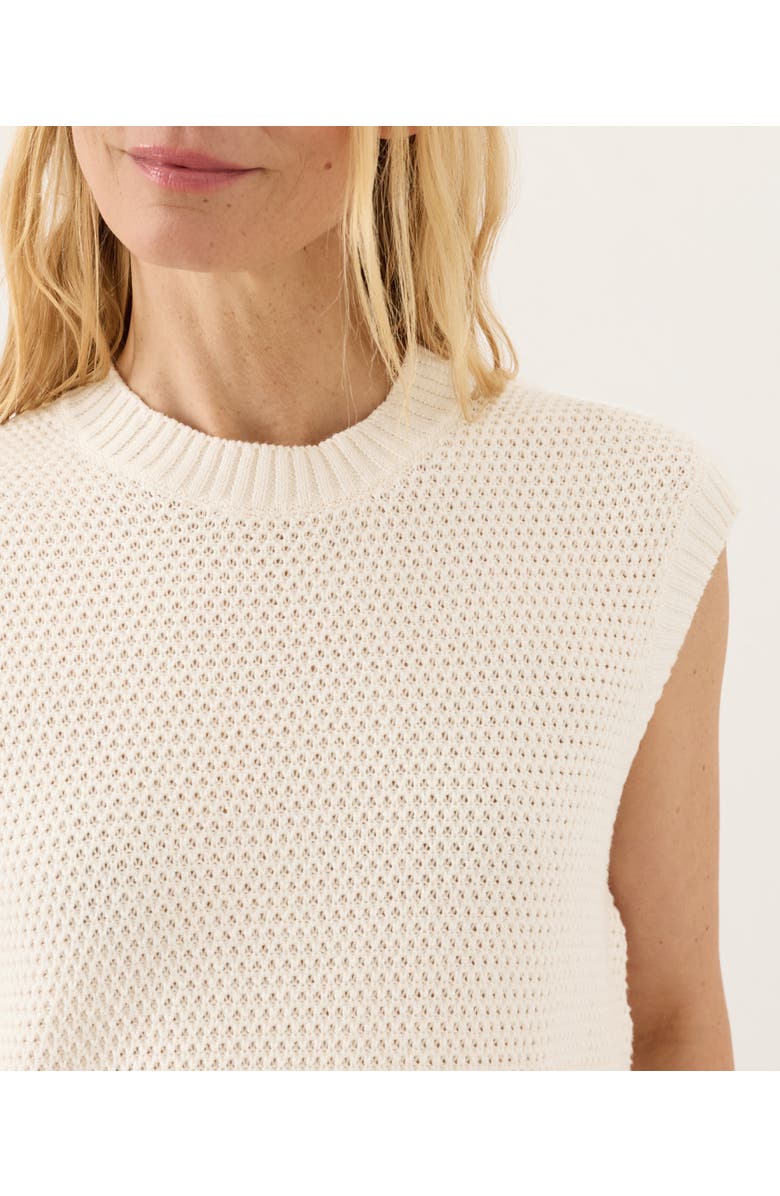 Pact Organic Cotton Shoreline Relaxed Shell, Alternate, color, Cream