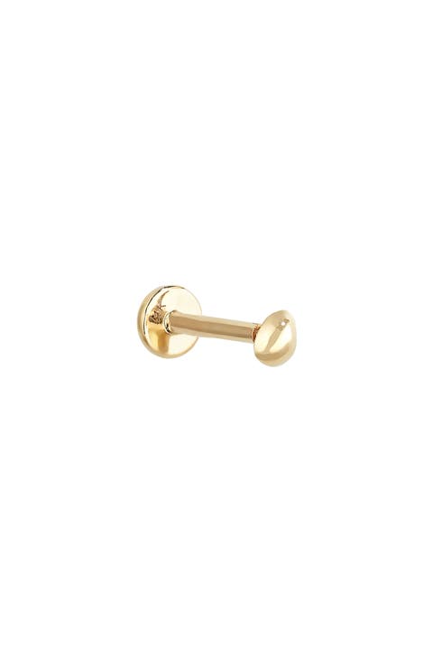 Nura Mini Pebble Single Flat Back Stud