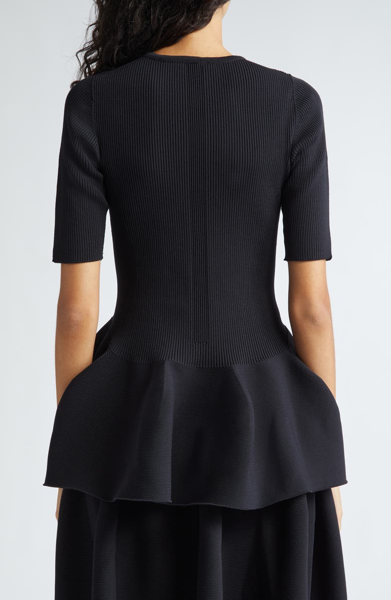 CFCL Pottery Rib Peplum Top, Alternate, color,