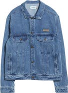 HONOR THE GIFT Washed Denim Trucker Jacket