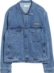 HONOR THE GIFT Washed Denim Trucker Jacket