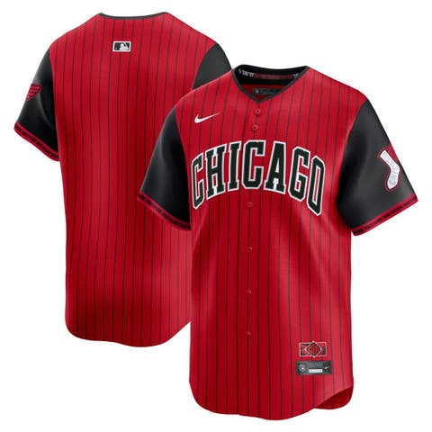 Men's Nike Red/Black Chicago White Sox 2025 City Connect Limited Jersey