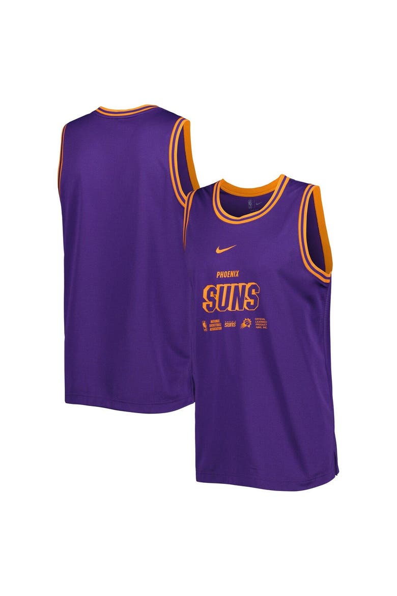 Men's Nike Purple Phoenix Suns Courtside DNA Performance Tank Top, Main, color, Purple