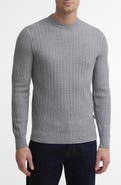 Barbour Herringbone Knit Crewneck Sweater