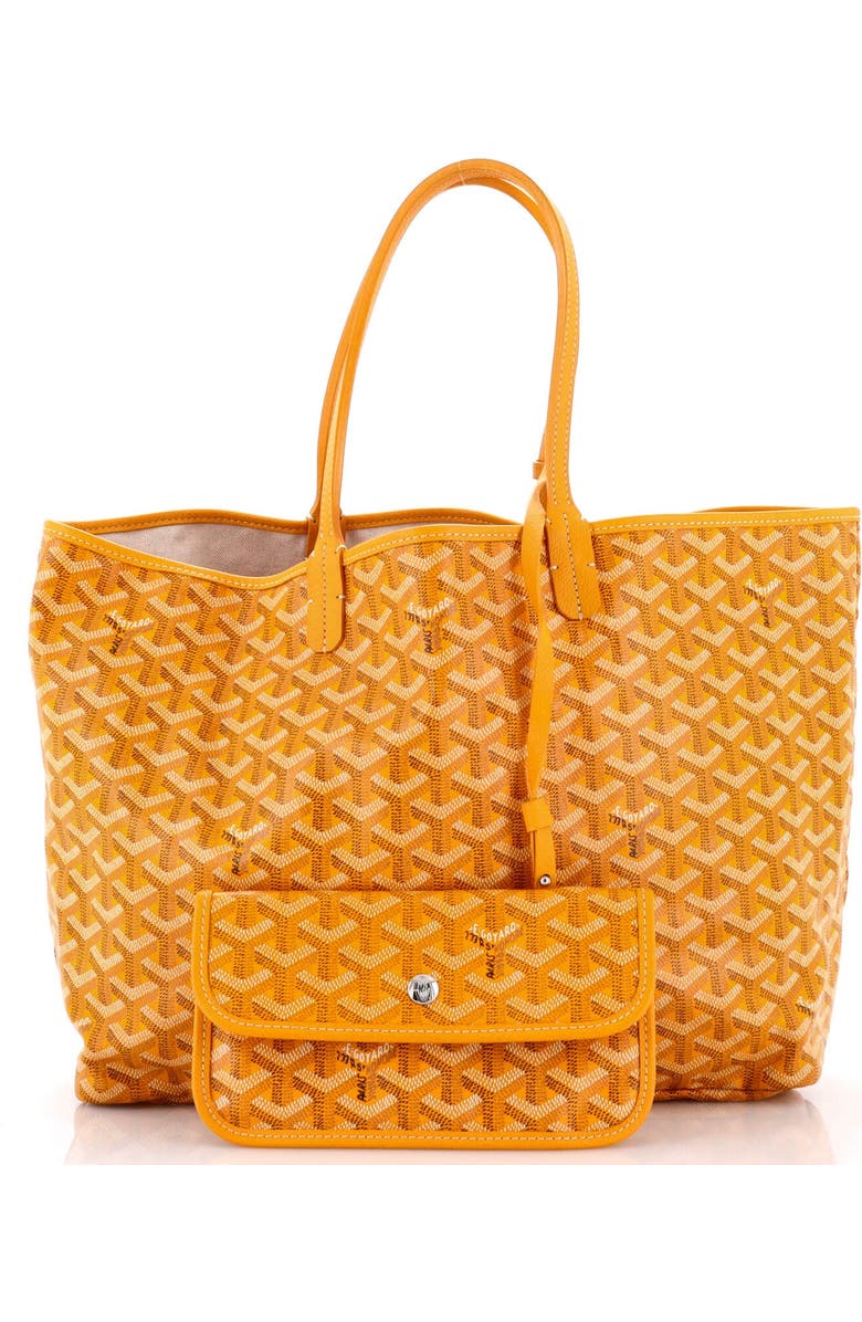 Pre-Owned Goyard Saint Louis Tote Coated Canvas PM, Alternate, color, Yellow