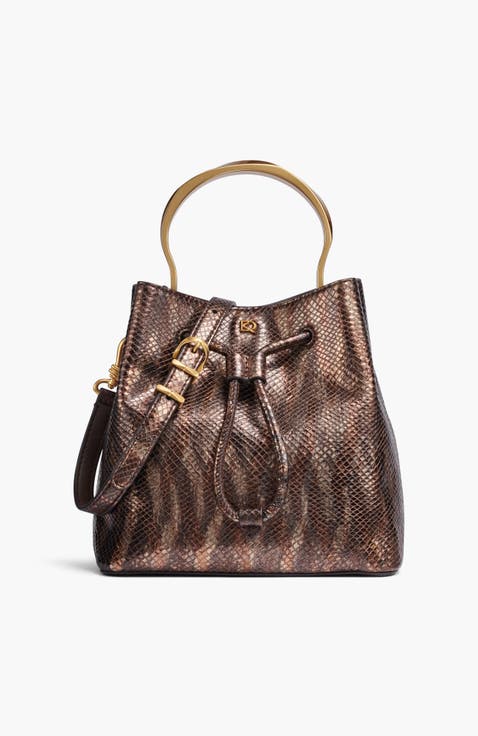 Lawrence Metallic Snake Bucket