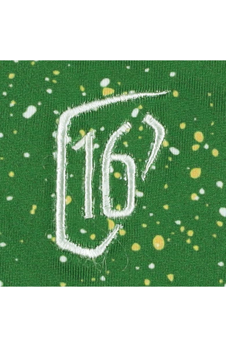 Breezy Golf Men's Breezy Golf Green WM Phoenix Open Splatter Polo, Alternate, color, Green