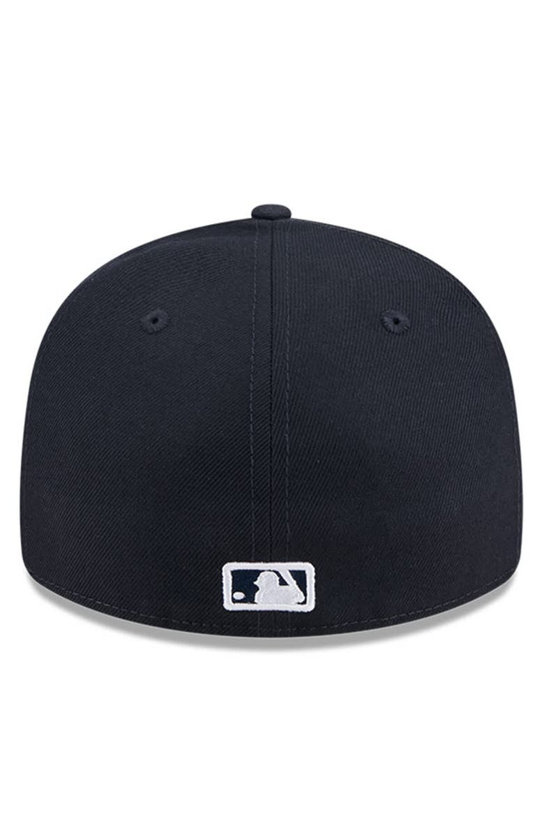 New Era Men's New Era Navy New York Yankees Baseball Hall of Fame 59FIFTY Low Profile Fitted Hat, Alternate, color,