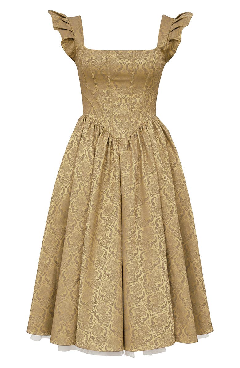 HOUSE OF CB Alessandra Corset Cocktail Minidress, Alternate, color, 