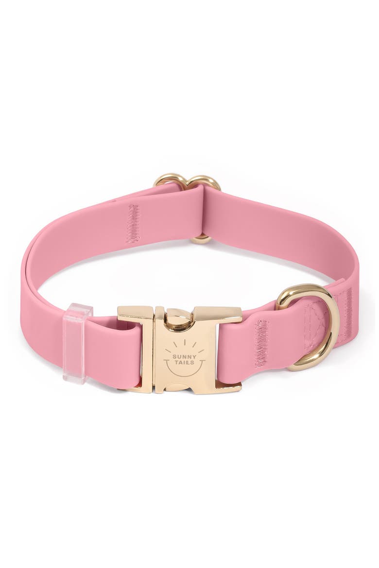 Cloud Waterproof Dog Collar, Main, color, PERFECT PINK