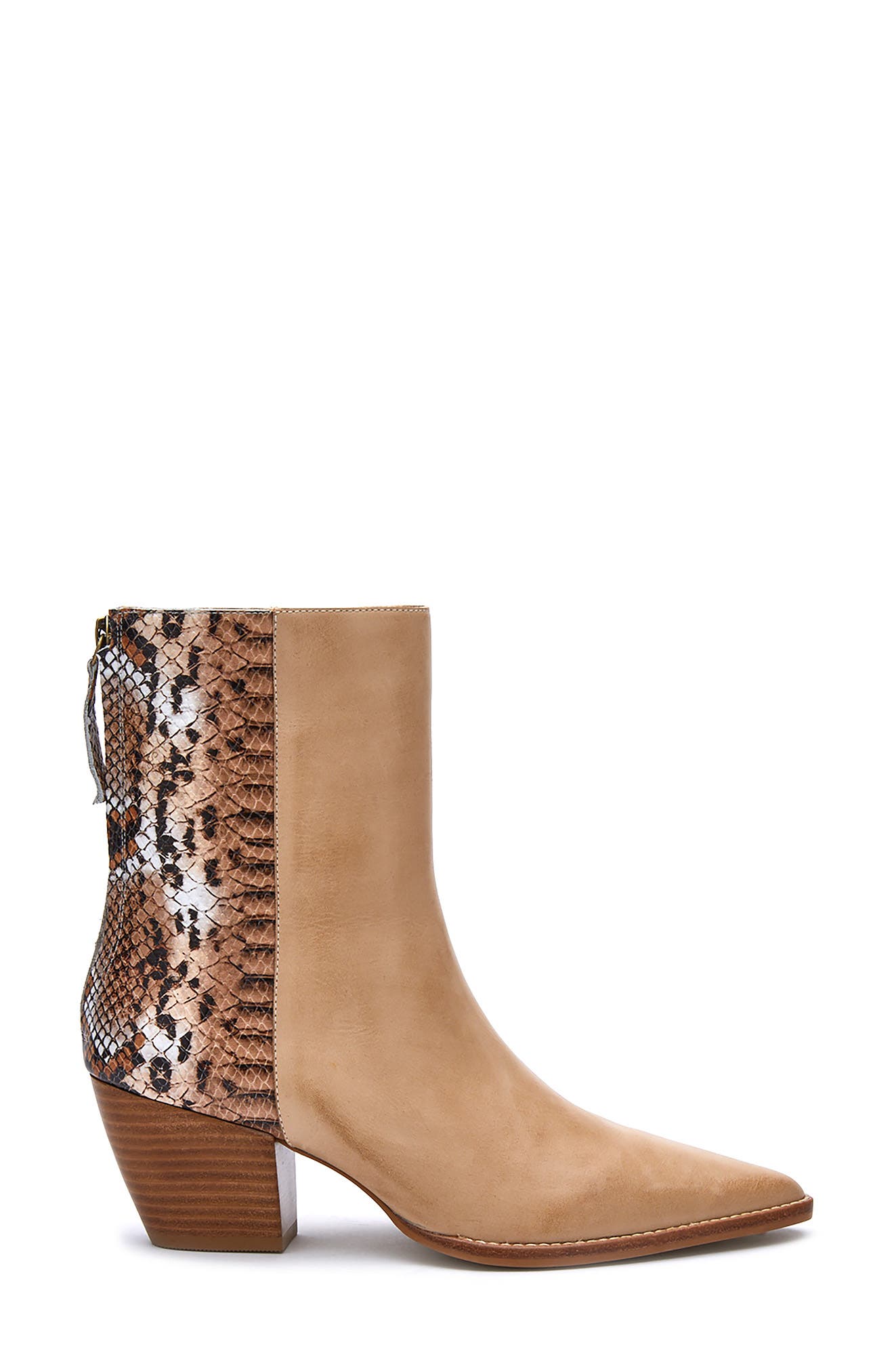 Carson Western Boot, Alternate, color, NATURAL LEATHER
