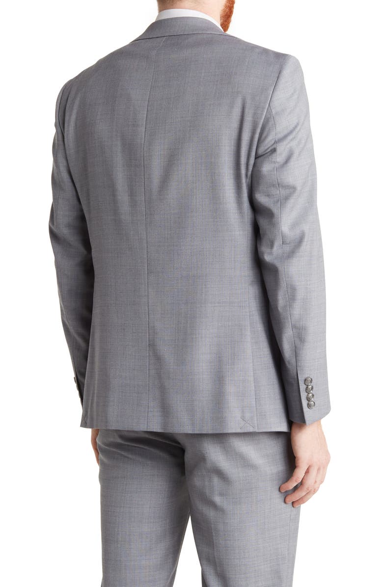 Calvin Klein Medium Grey Slim Stretch Suit Jacket, Alternate, color, Med Grey
