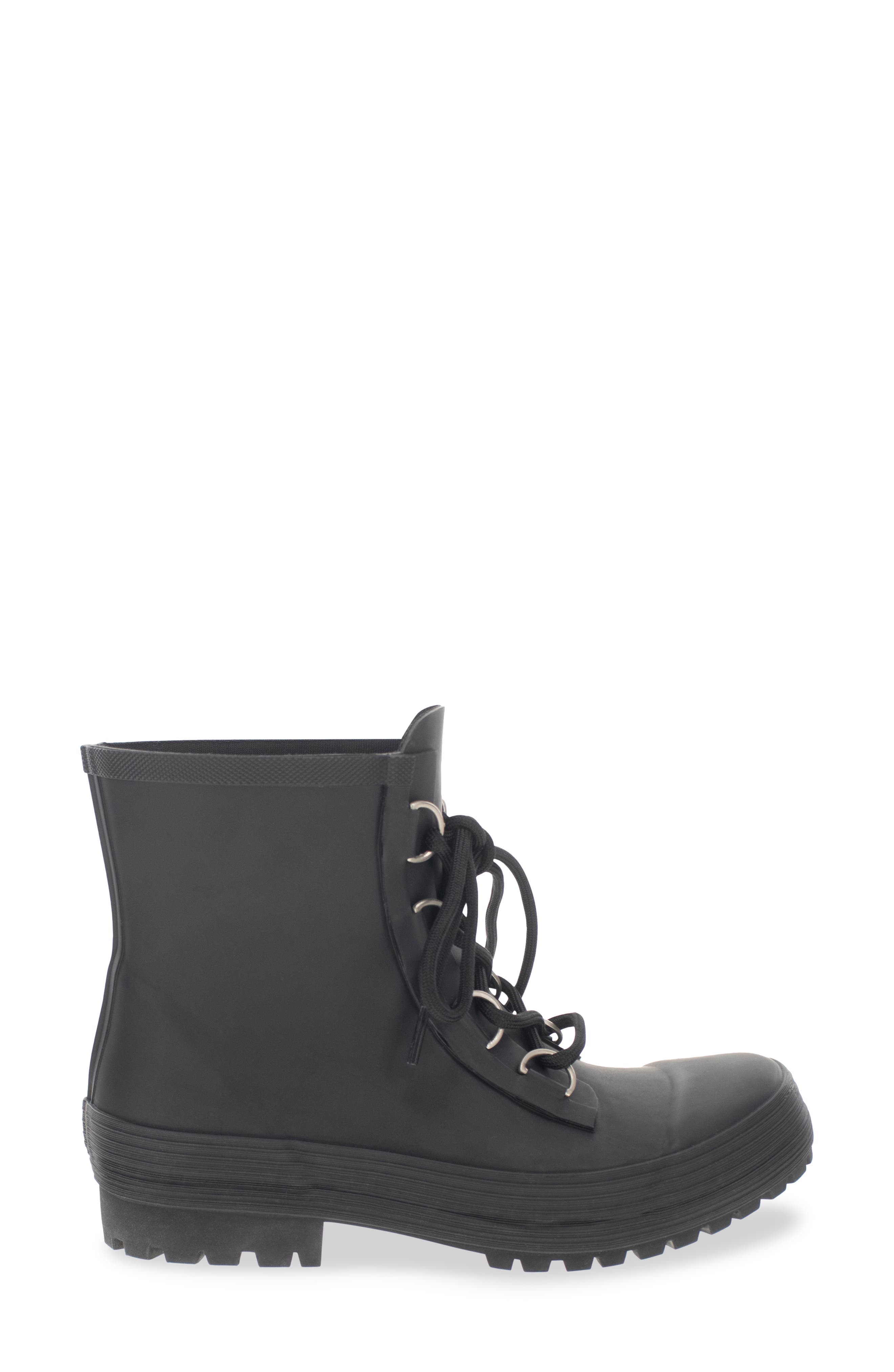 Chooka Ava Lace-Up Waterproof Rain Boot, Alternate, color, 