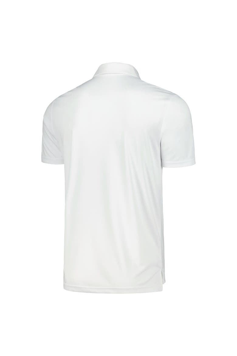 Men's Levelwear White NHL 2023 Hockey Fights Cancer Core Logo Polo, Alternate, color, White
