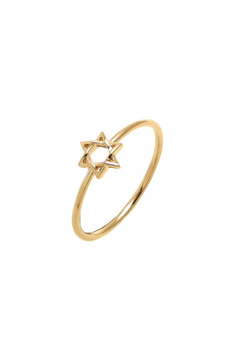 BY ADINA EDEN Star of David Ring 14K, Main, color,