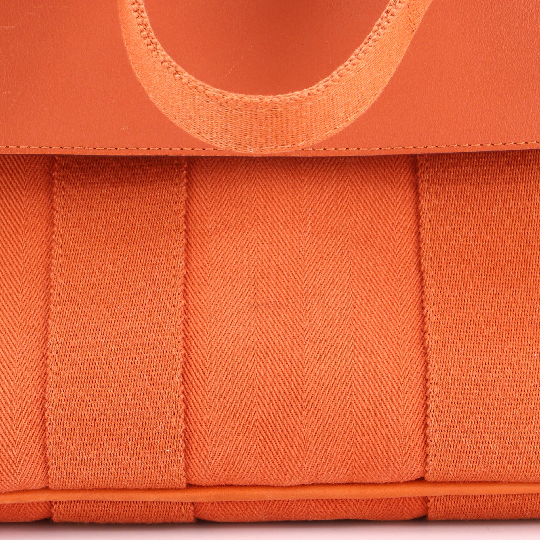 Valparaiso Bag Toile and Leather PM, Alternate, color, Potiron