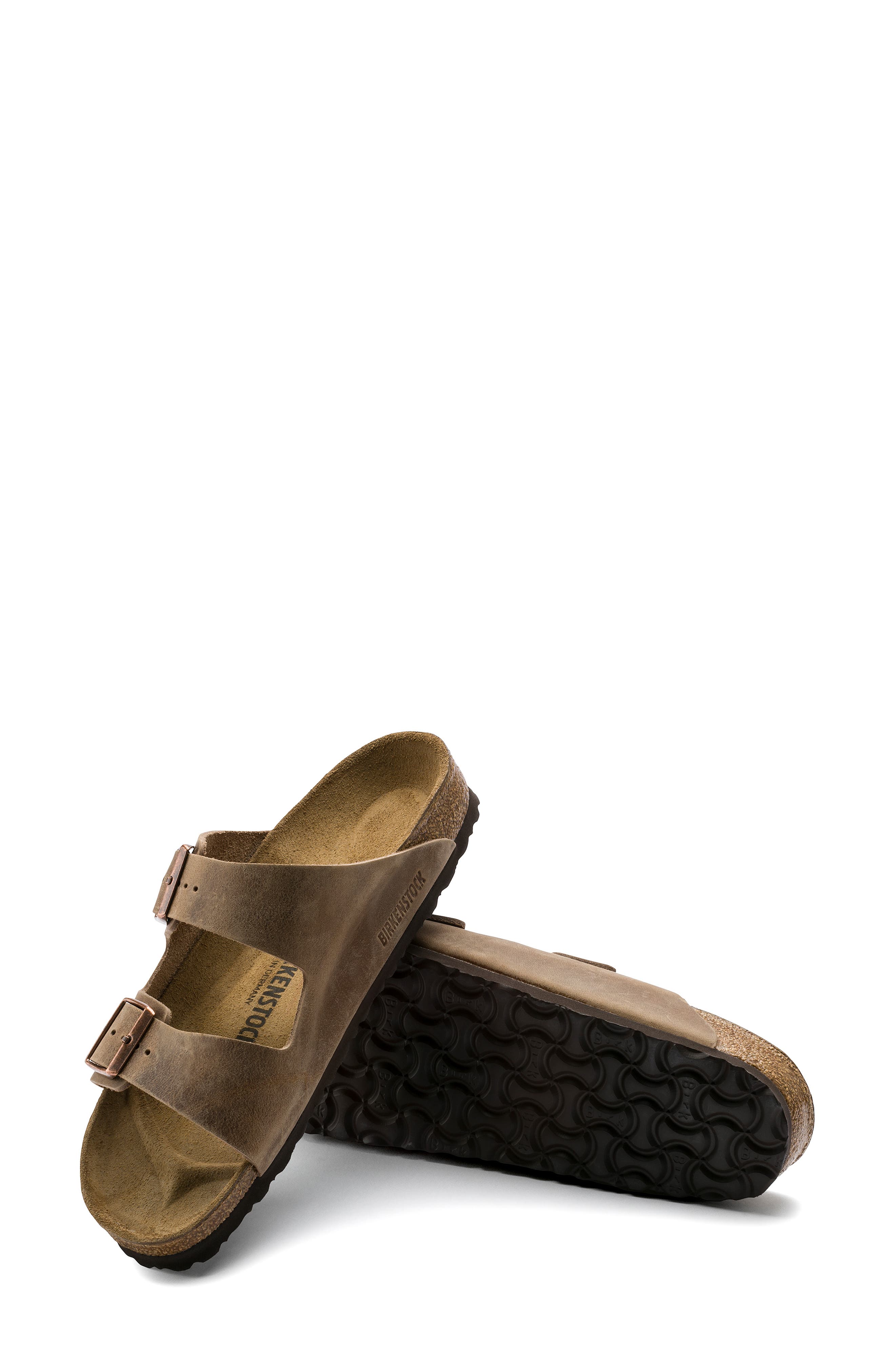 Birkenstock Arizona Sandal, Alternate, color, Tobacco Brown Oiled