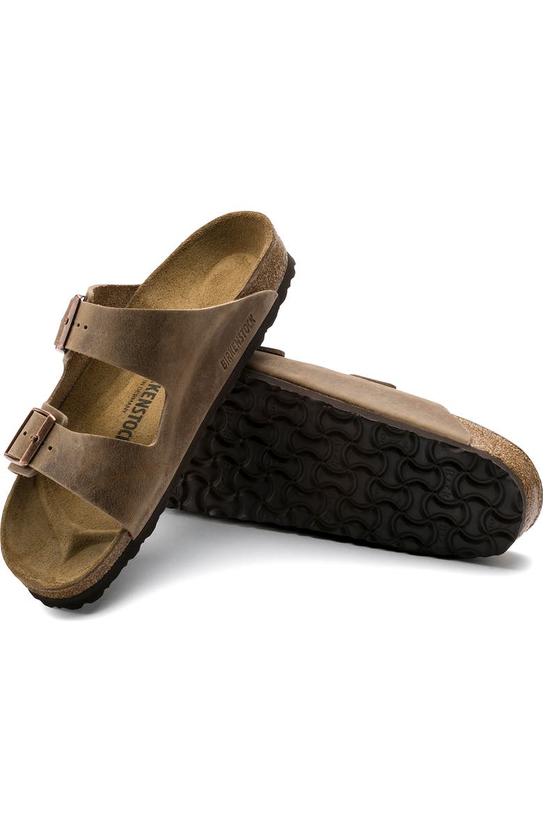 Birkenstock Arizona Sandal, Alternate, color, Tobacco Brown Oiled