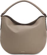 HUGO Lenah Leather Shoulder Bag