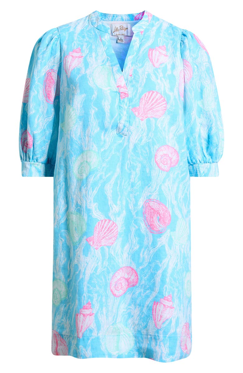 Lilly Pulitzer<sup>®</sup> Mialeigh Shell Print Shift Dress, Main, color,