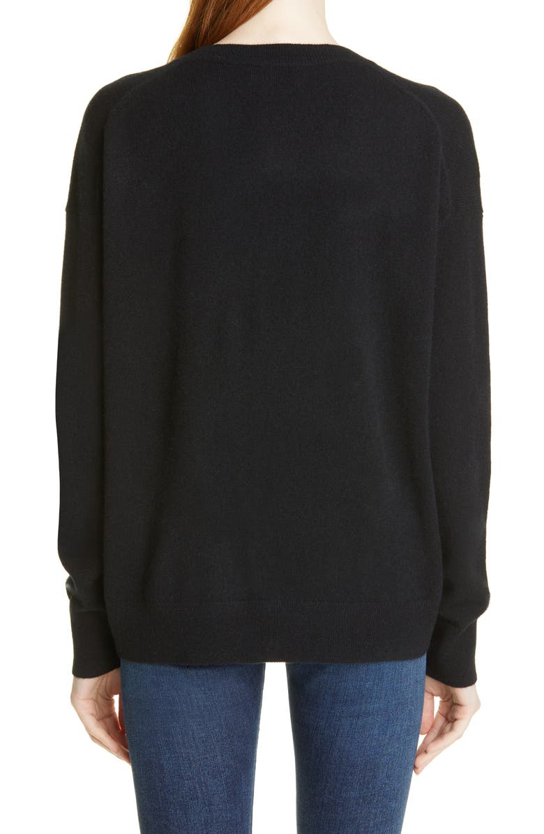 Nordstrom Signature Cashmere V-Neck Sweater, Alternate, color,