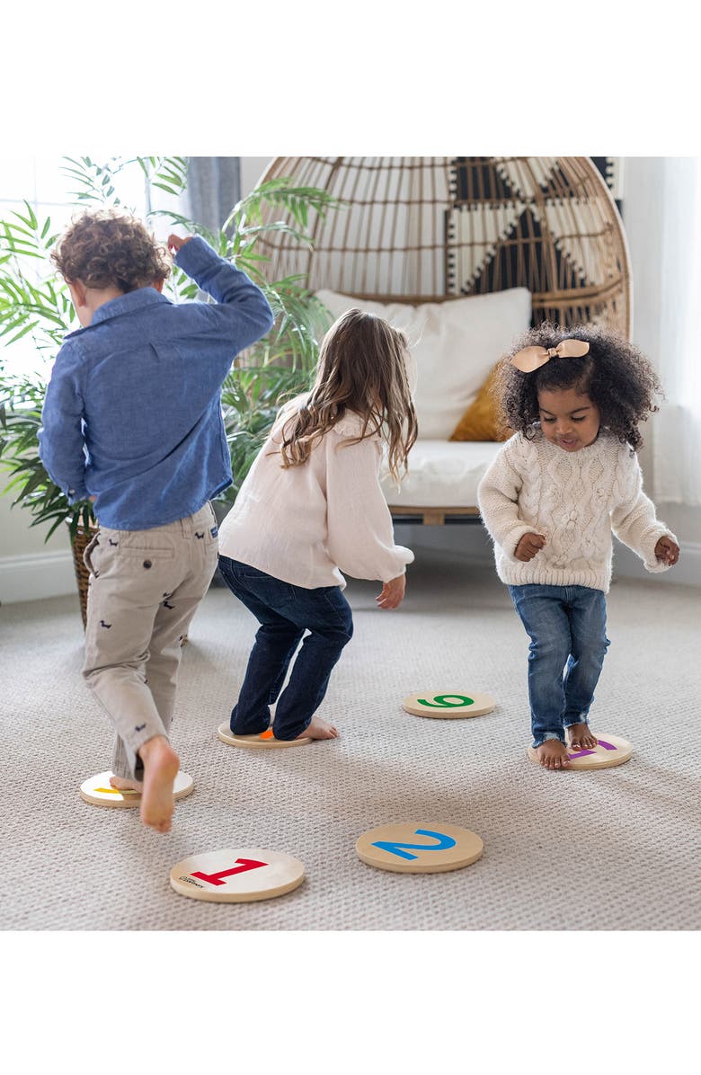 Little Partners Step 'N Learn Stepping Stones, Alternate, color, Numbers