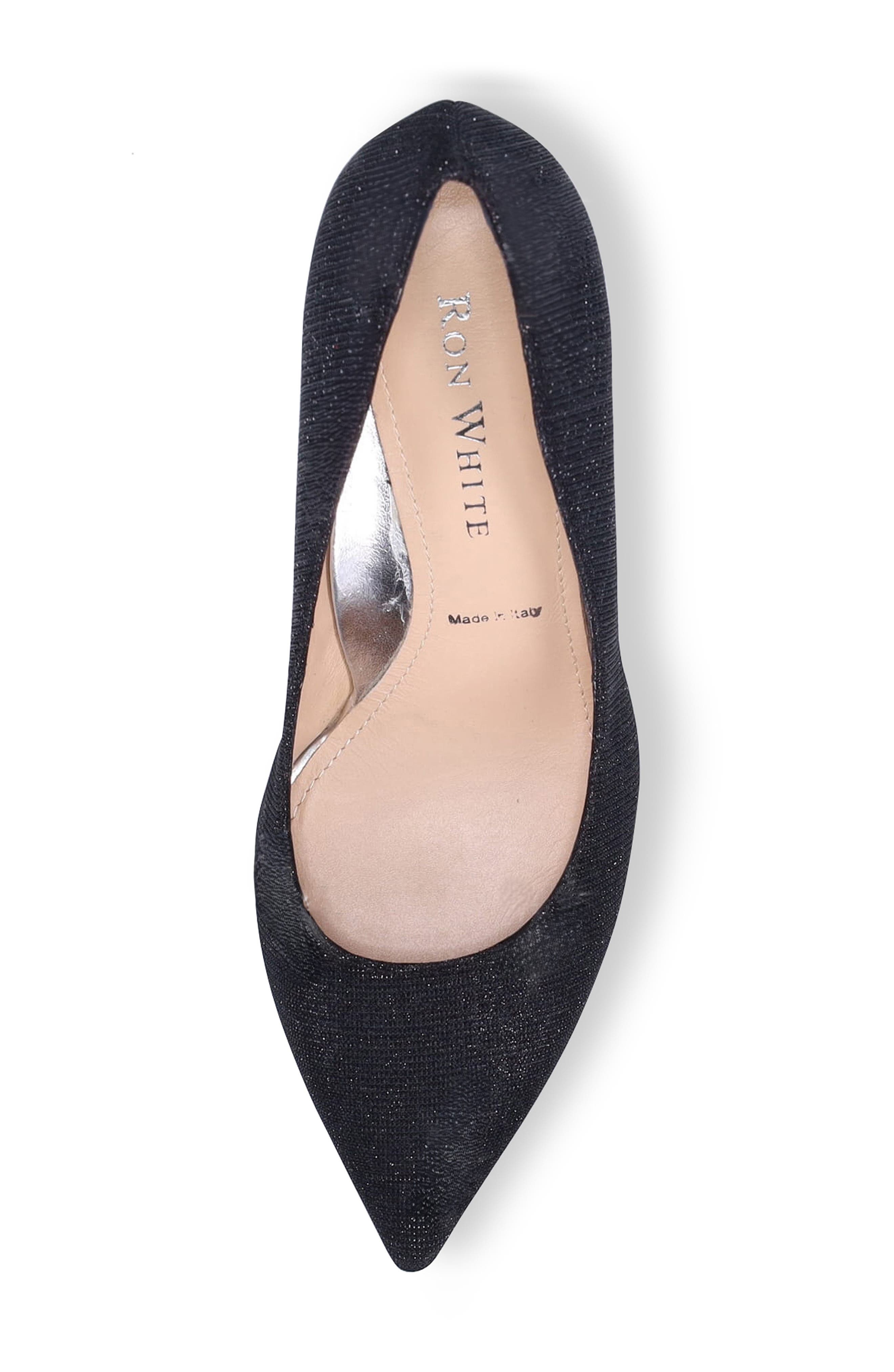 Ron White Cindy Galaxy Onyx Pump, Alternate, color, Onyx