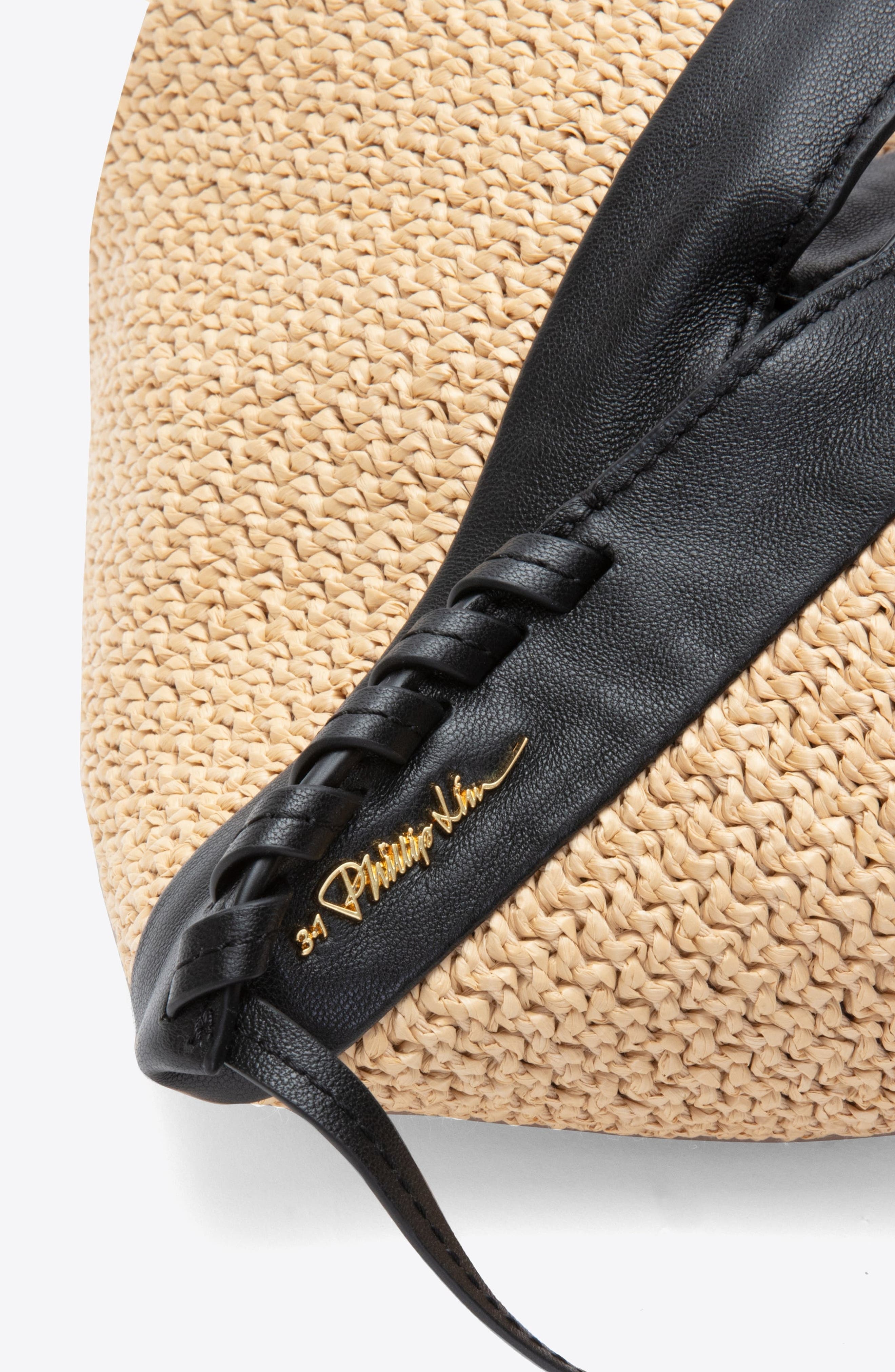 3.1 Phillip Lim Raffia Luna Handbag, Alternate, color, Sand