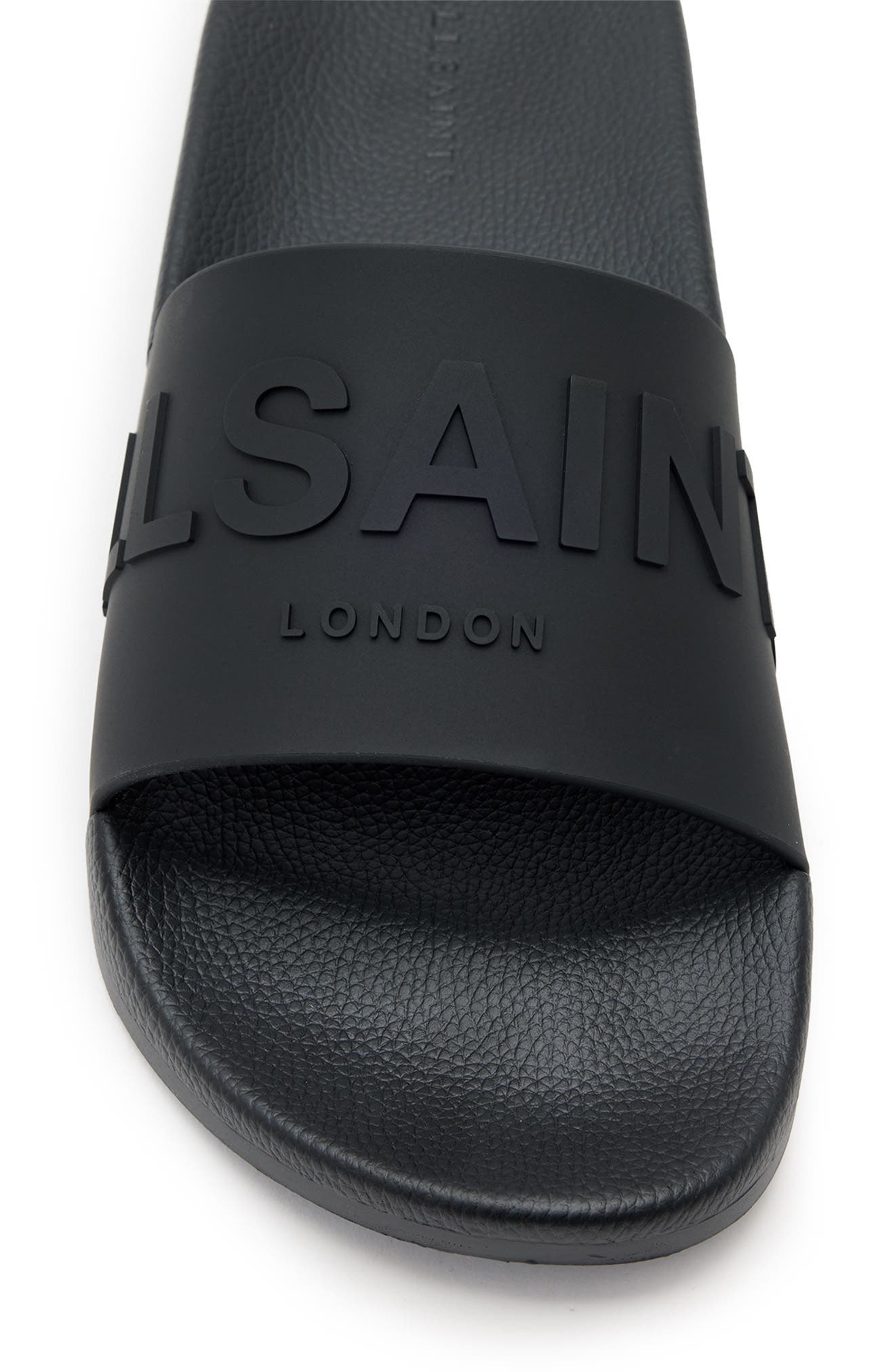 Biggy Slide Sandal, Alternate, color, BLACK