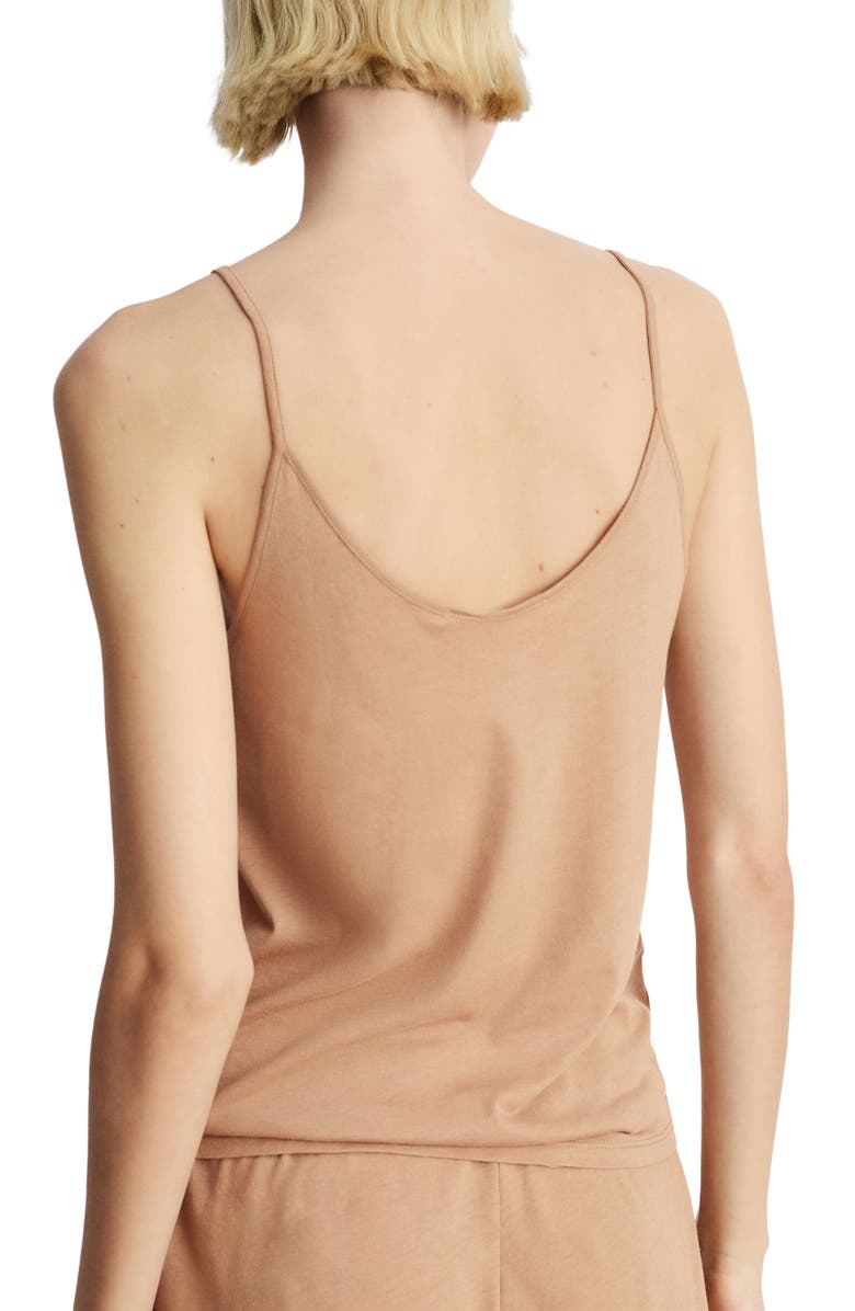 MANGO Contrast Lace Sleep Camisole, Alternate, color, 