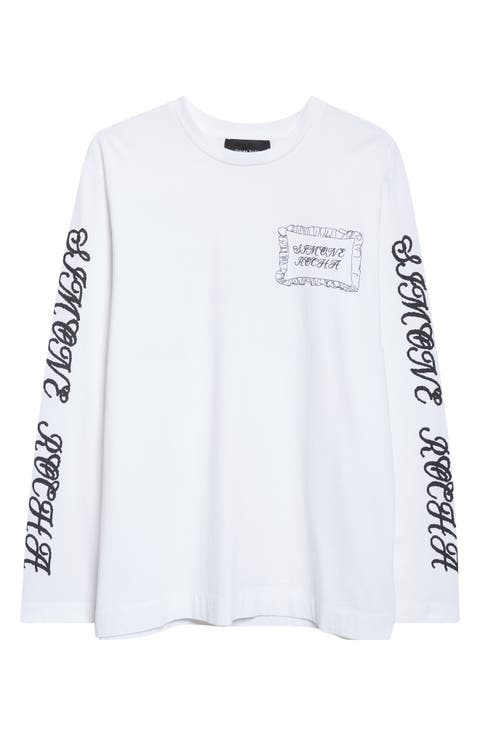 Pillowcase Logo Print Long Sleeve T-Shirt