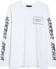 Simone Rocha Pillowcase Logo Print Long Sleeve T-Shirt