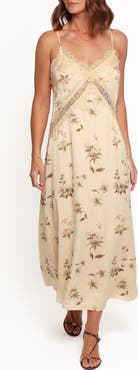 Petal & Pup Capaldi Floral Lace Trim Maxi Dress