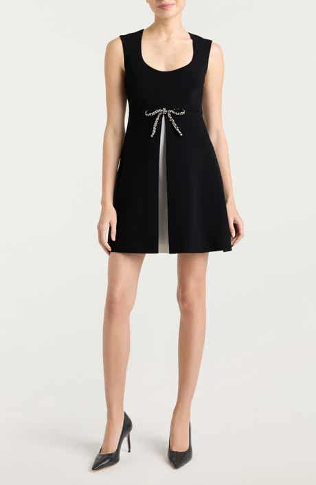 Jo Rhinestone Bow Dress