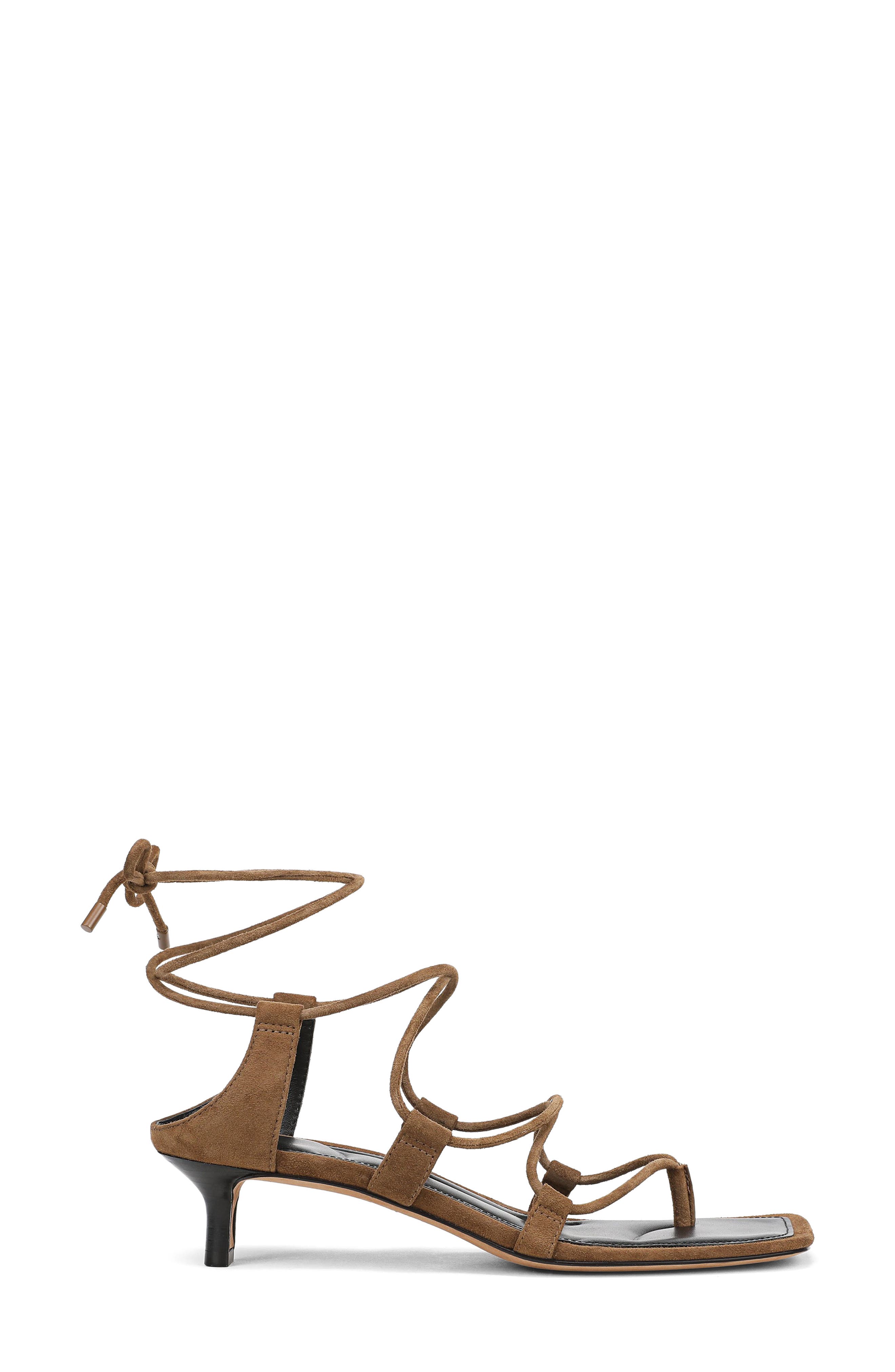 Paulette Ankle Wrap Sandal, Alternate, color, ELMWOOD