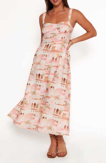 Petal & Pup Laurette Corset Midi Dress