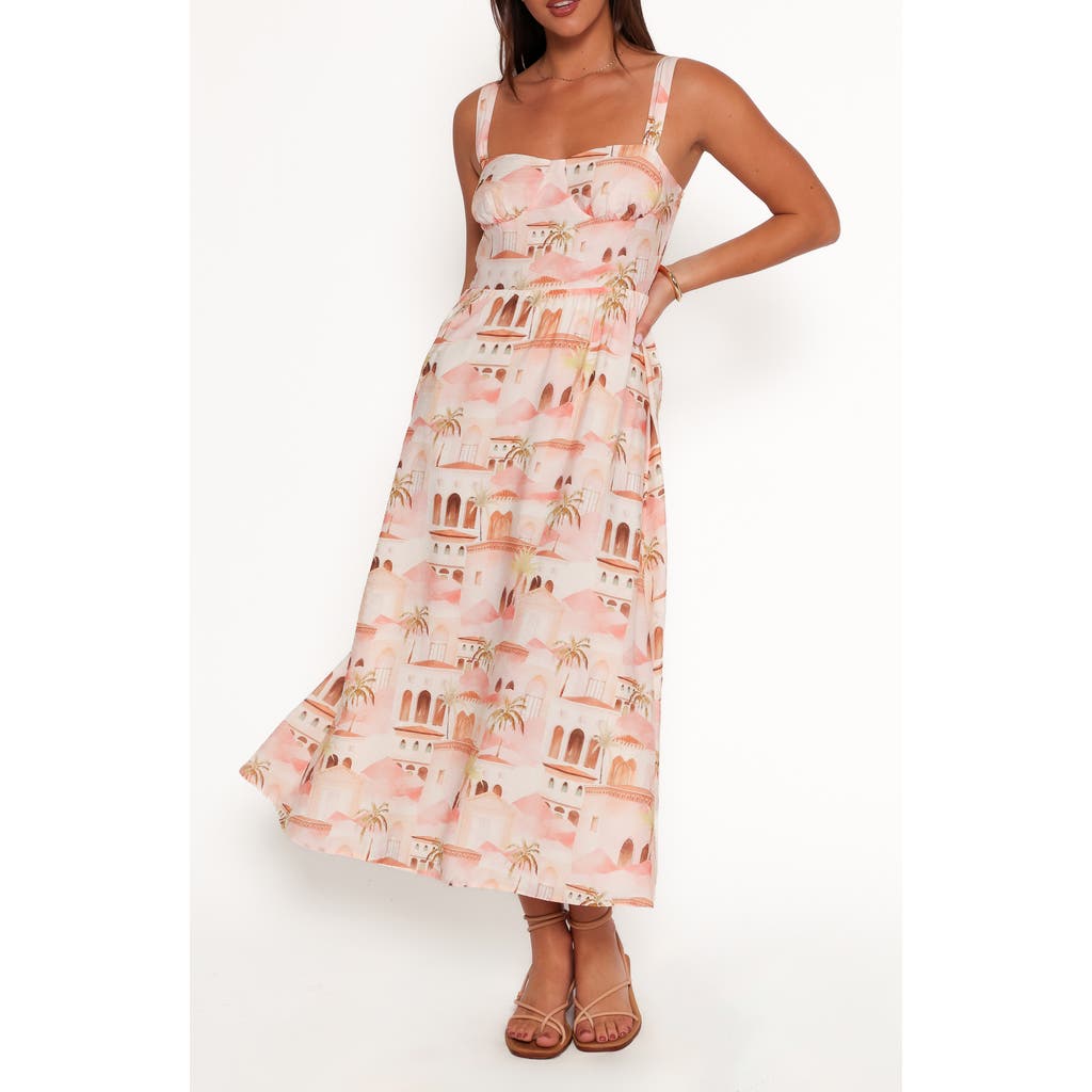 Petal And Pup Petal & Pup Laurette Corset Midi Dress