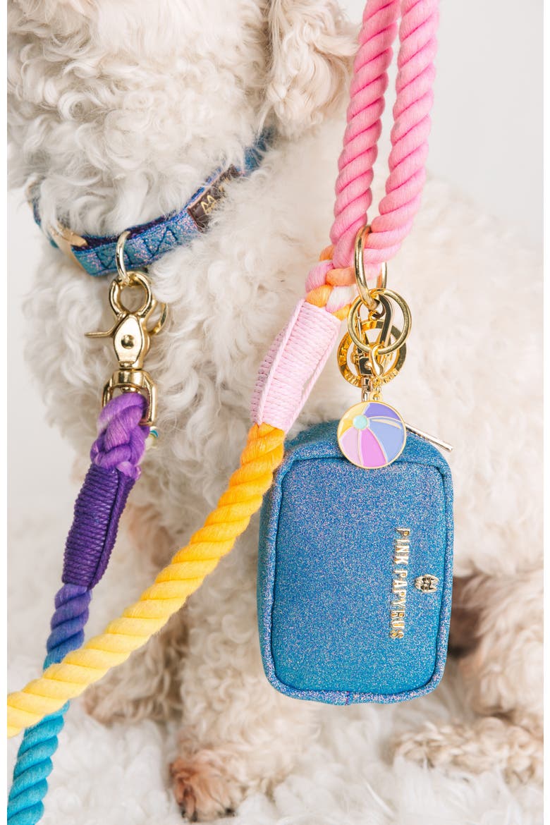 Beach Ball Pet Collar Charm, Alternate, color, Beach Ball
