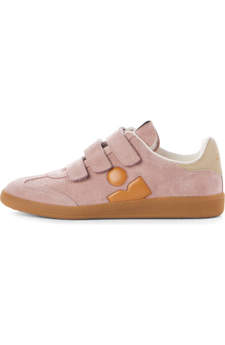 Isabel Marant Beth Low Top Sneaker, Alternate, color, Faded Pink/ Honey