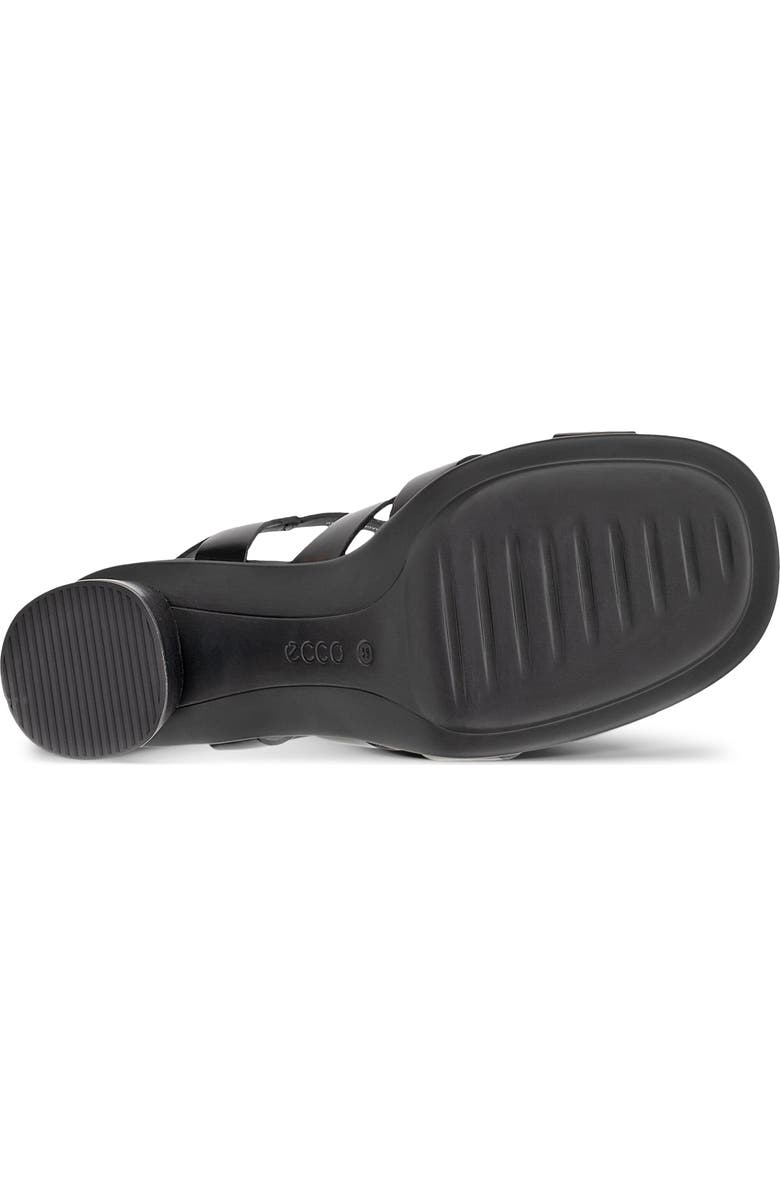 ECCO Sculpted Alba Block Heel Sandal, Alternate, color, Black