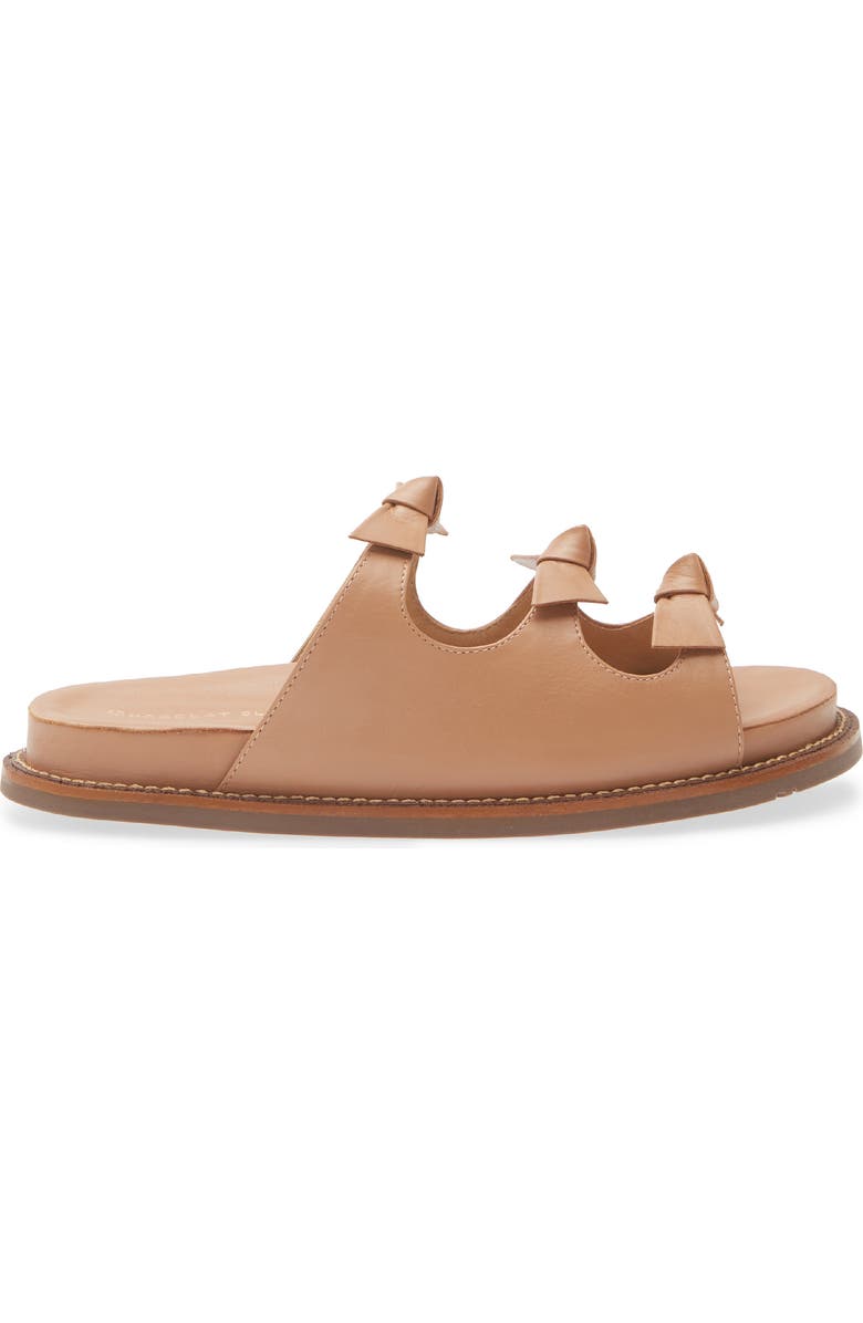 Chocolat Blu Zoya Slide Sandal, Alternate, color, Camel Leather