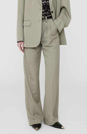 Carrie Wool Wide Leg Pants