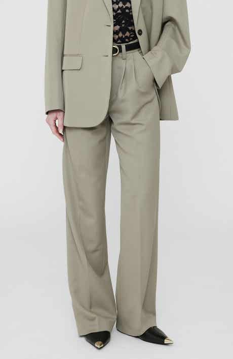 Carrie Wool Wide Leg Pants