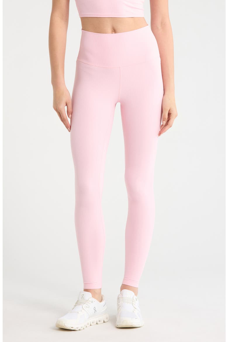 Ribbed Leggings, Main, color, BABY PINK
