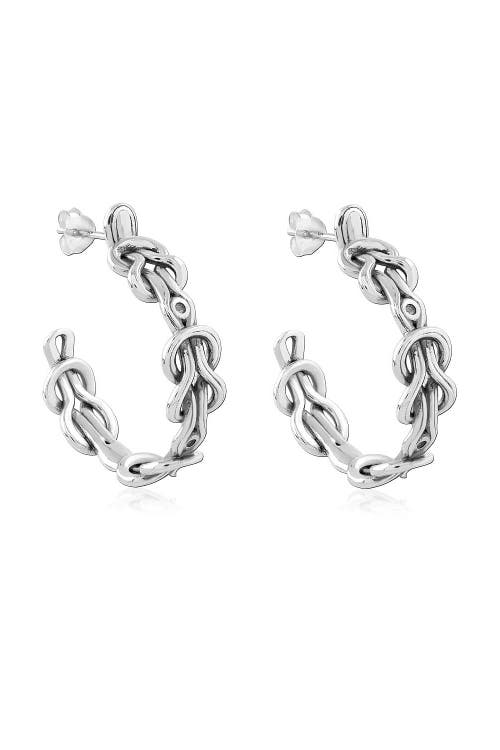 Astor & Orion Hera Hoops in Silver  product